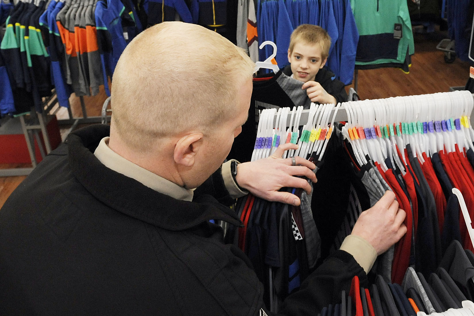 Cops & Kids Christmas shopping
